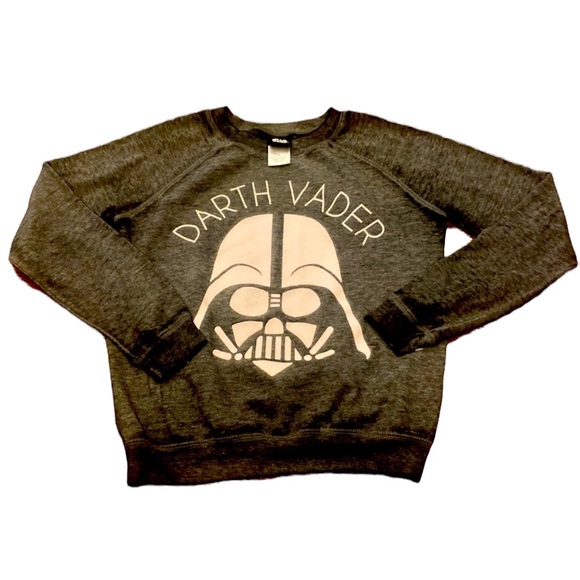 Star Wars Tops - Xs Darth Vader charcoal gray sweatshirt Star Wars